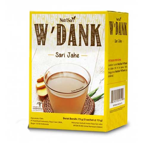 NUTRISARI WEDANK SARI JAHE 40X15 GR